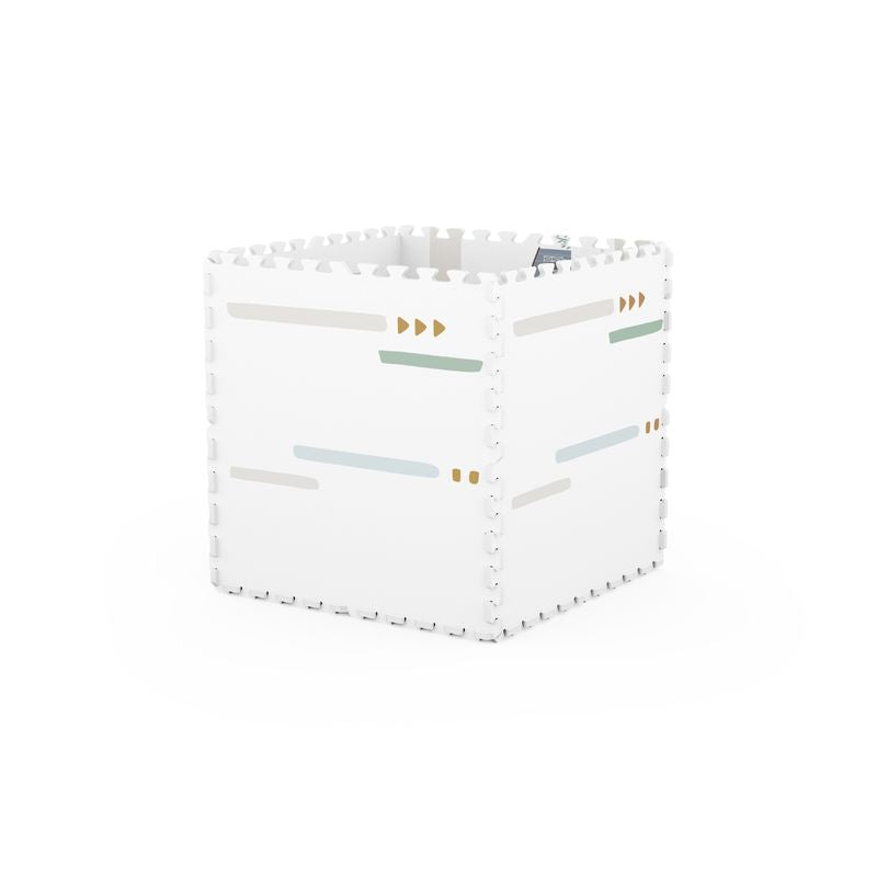 EEVAA farm puzzlemat made in a box, back side print