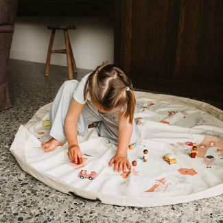 playmat & toy bag-fairy world