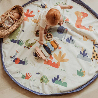 playmat & toy bag-Moulin Roty Toupitis