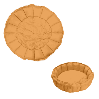 organic babymat & cocoon-mustard