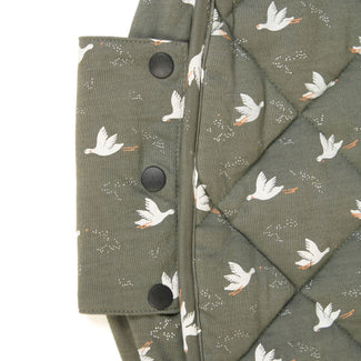 organic soft babymat & bag - birds