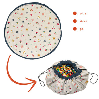 playmat & toy bag-funny days