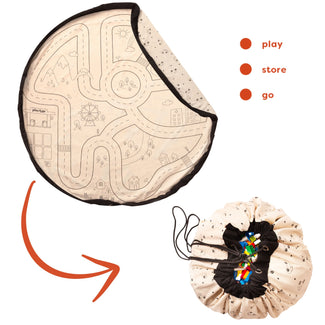 playmat & toy bag-playville