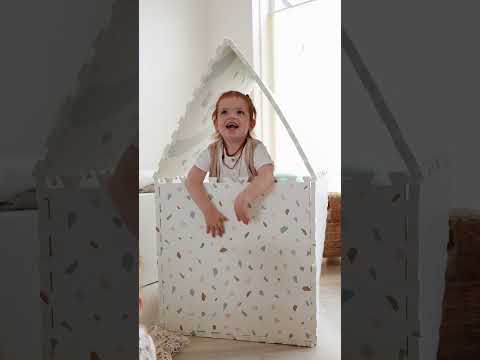 video of EEVAA village/terrazzo foam puzzle mat