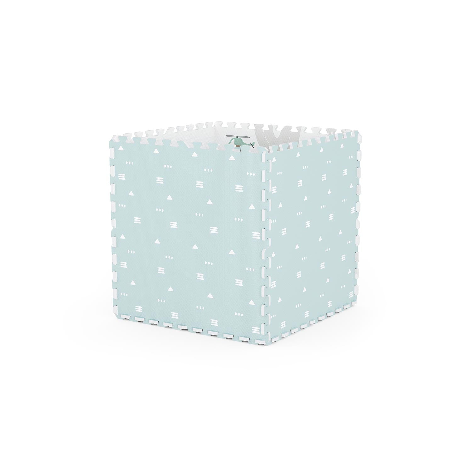 box made of roadmap/icons puzzlemat