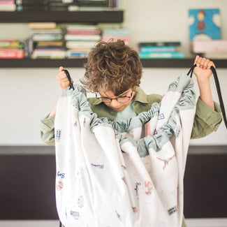 playmat & toy bag-Paris map
