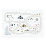 EEVAA farm puzzlemat, front view