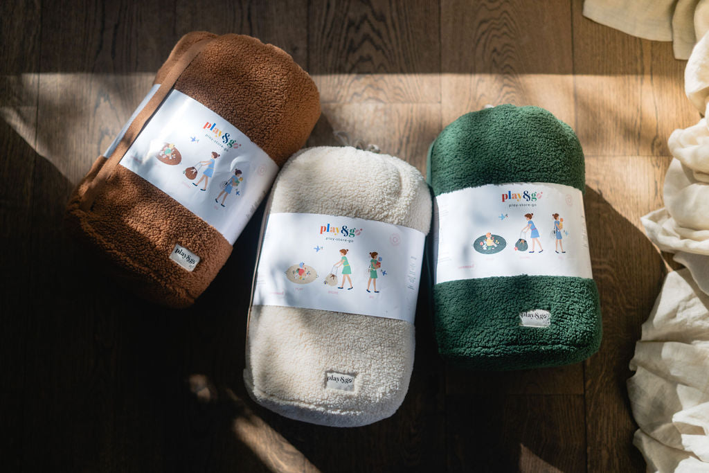 noomad soft teddy oak, evergreen and brown, packaging