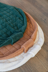 noomad soft teddy brown, evergreen and oak