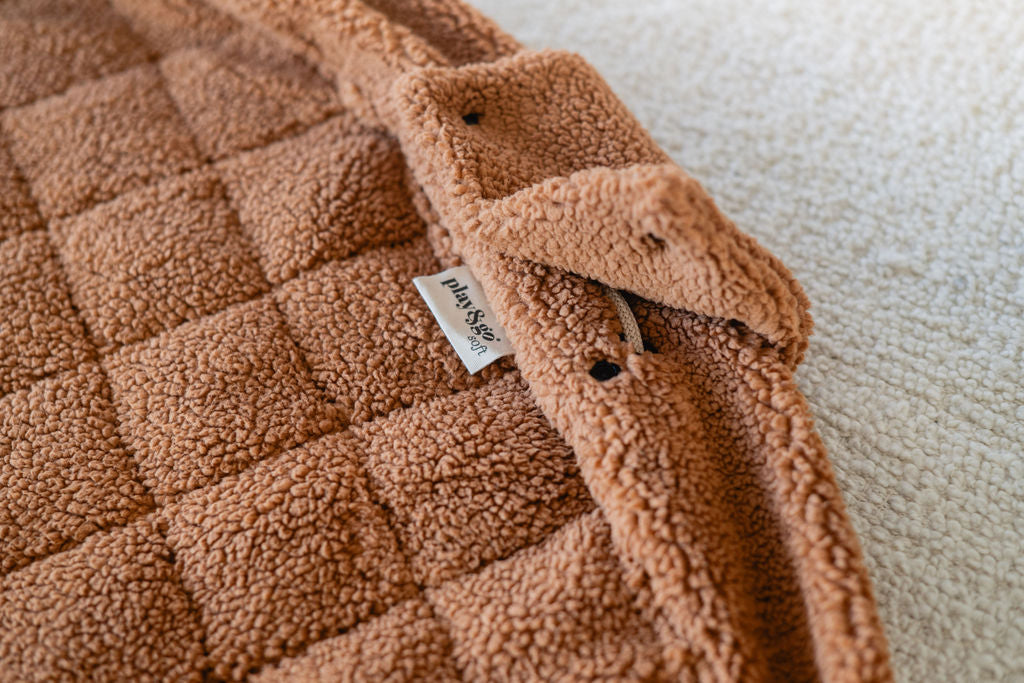 noomad soft teddy brown, detail of safety system