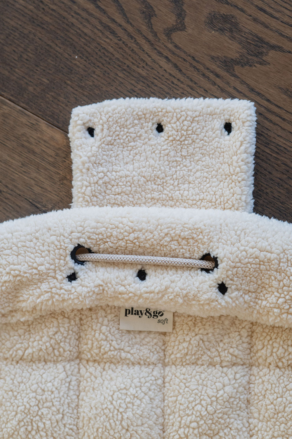 noomad soft teddy oak, detail safety system