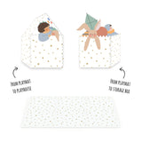 EEVAA treehouse puzzlemat, from mat to box to playhouse