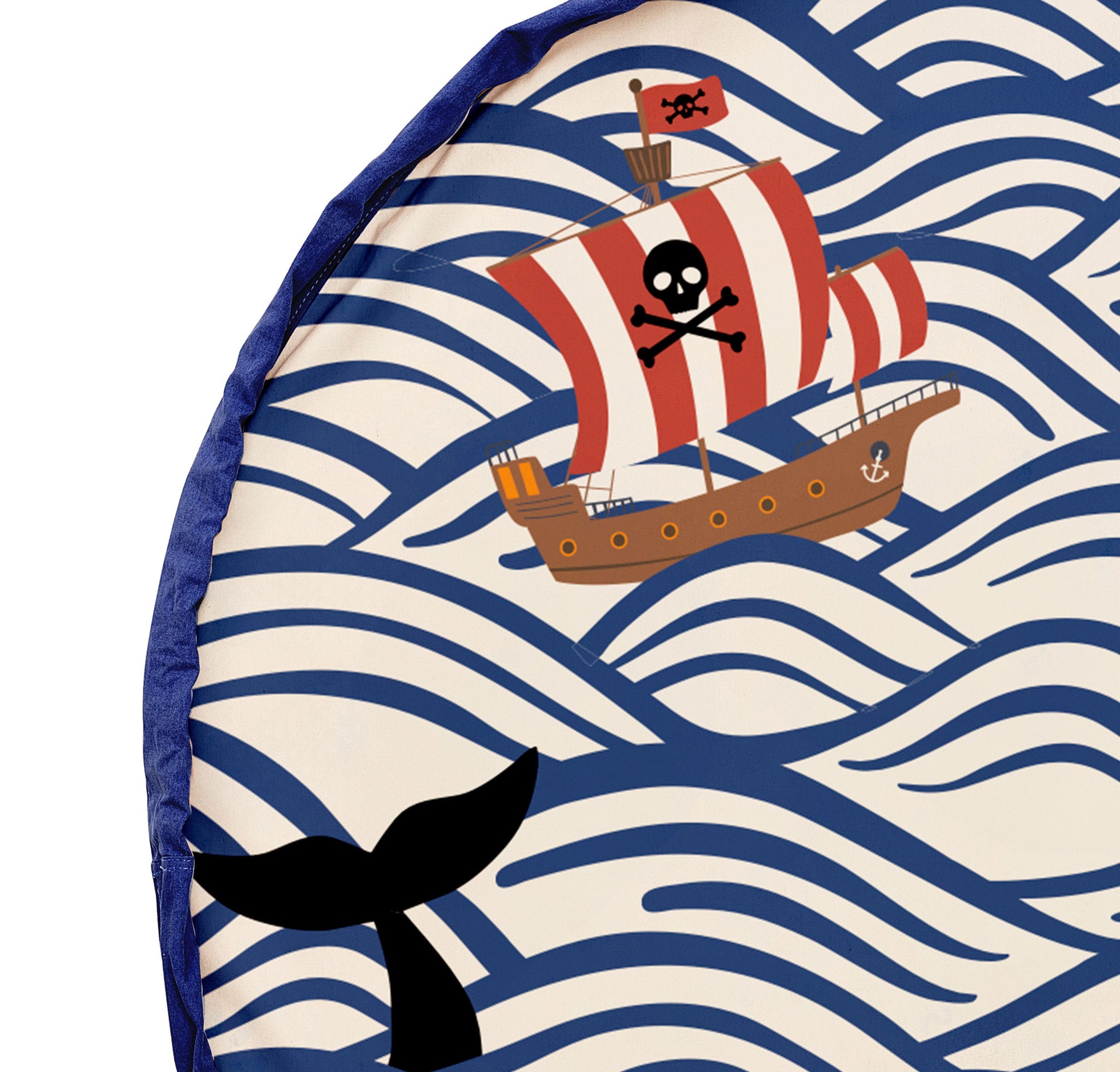 pirate outdoor playmat, detail picture