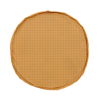 Organic grid mustard storage bag