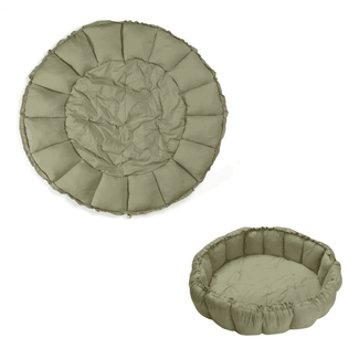 organic babymat & cocoon-meadow green