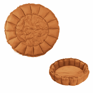 organic babymat & cocoon-tawny brown
