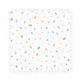 detail picture of EEVAA village/terrazzo foam puzzle mat, one piece of backside