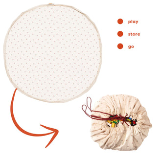 noomad original cherry cherry playmat & storage bag