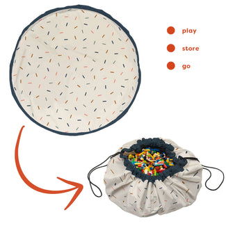 noomad original confetti playmat & storage bag