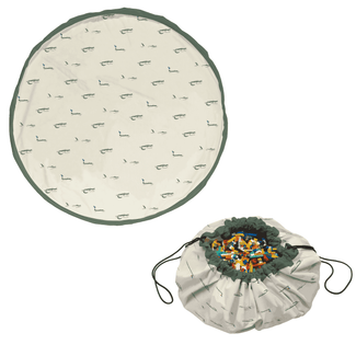playmat & toy bag-croco