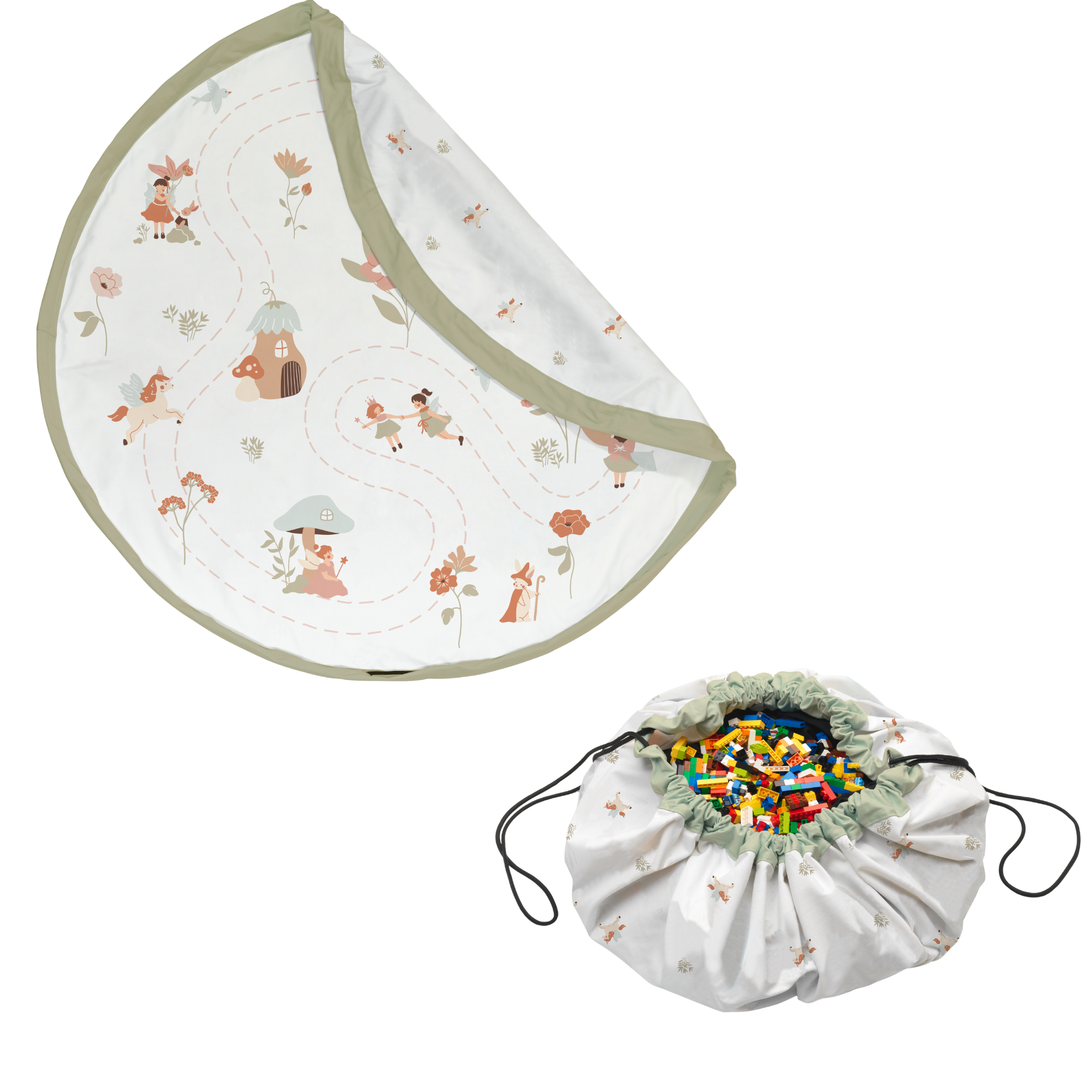 playmat & toy bag-fairy world