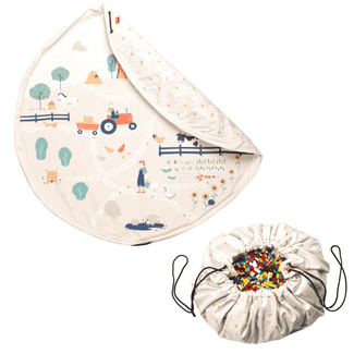 playmat & toy bag - farm