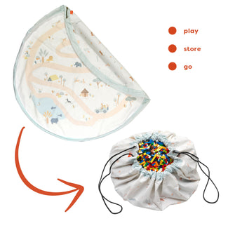 noomad original jungle playmat & storage bag