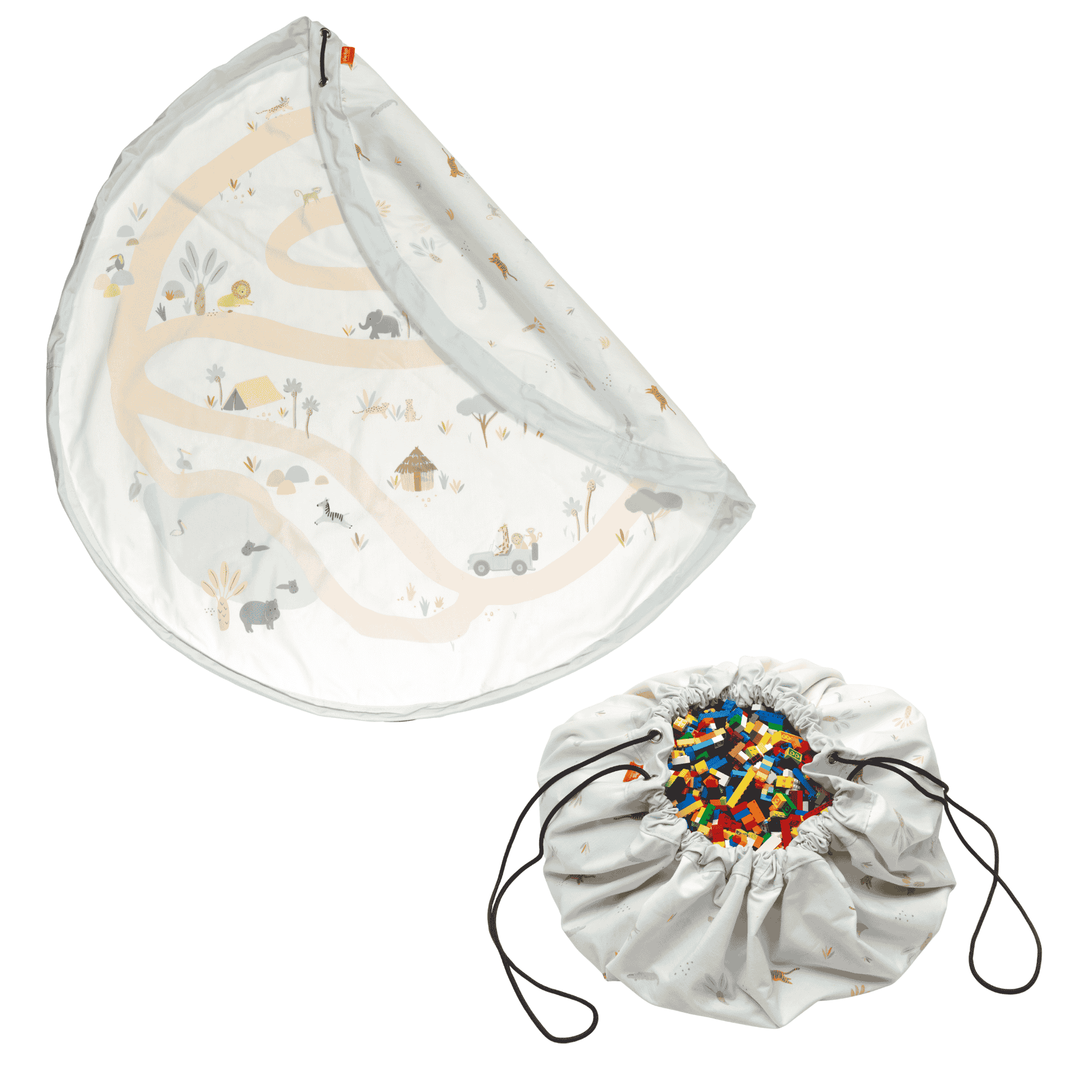 playmat & toy bag-jungle