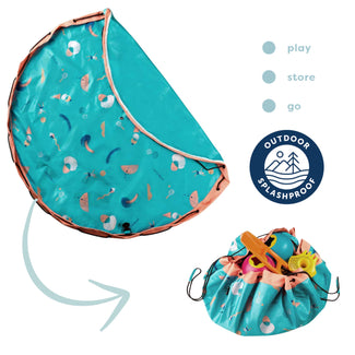 noomad - outdoor playmat & storage bag play