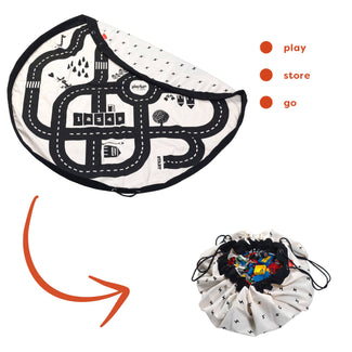 noomad original roadmap/ thunderbolt playmat & storage bag