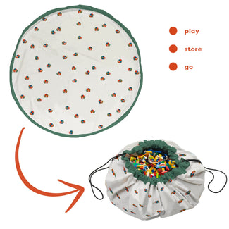 noomad original snail playmat & storage bag