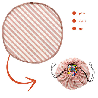 playmat & toy bag-new pink