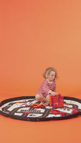playmat & toy bag-roadmap / thunderbolt