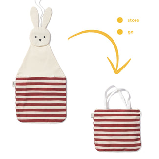 toto bunny wall storage & tote bag