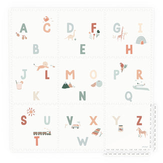 Alphabet/Terrazzo EVA puzzlemat