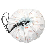 detail picture of closed jungle toystorage bag
