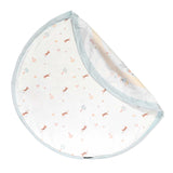 detail picture of jungle print toystorage bag, folded piece